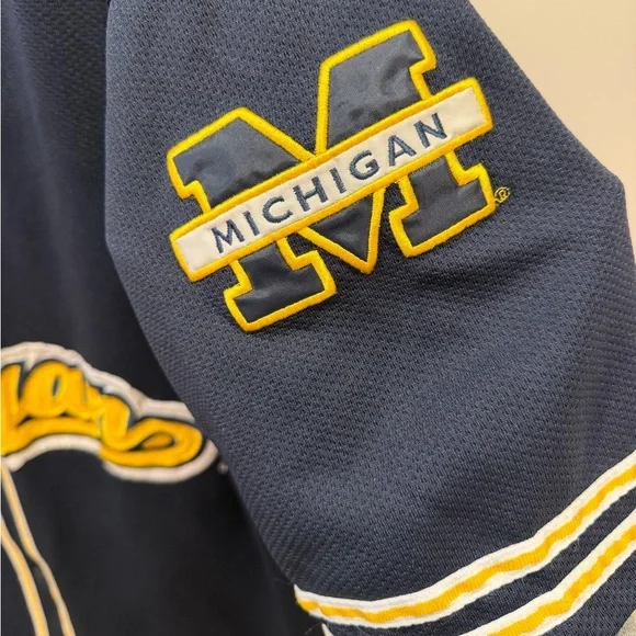 VTG STEVE & BARRYS Michigan Baseball Jersey - Picture 6 of 7